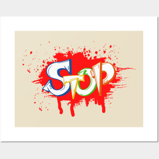 STOP Posters and Art